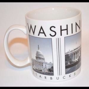 Starbucks City Scenes Series Washington D.C. 2003 18oz Coffee Tea Mug